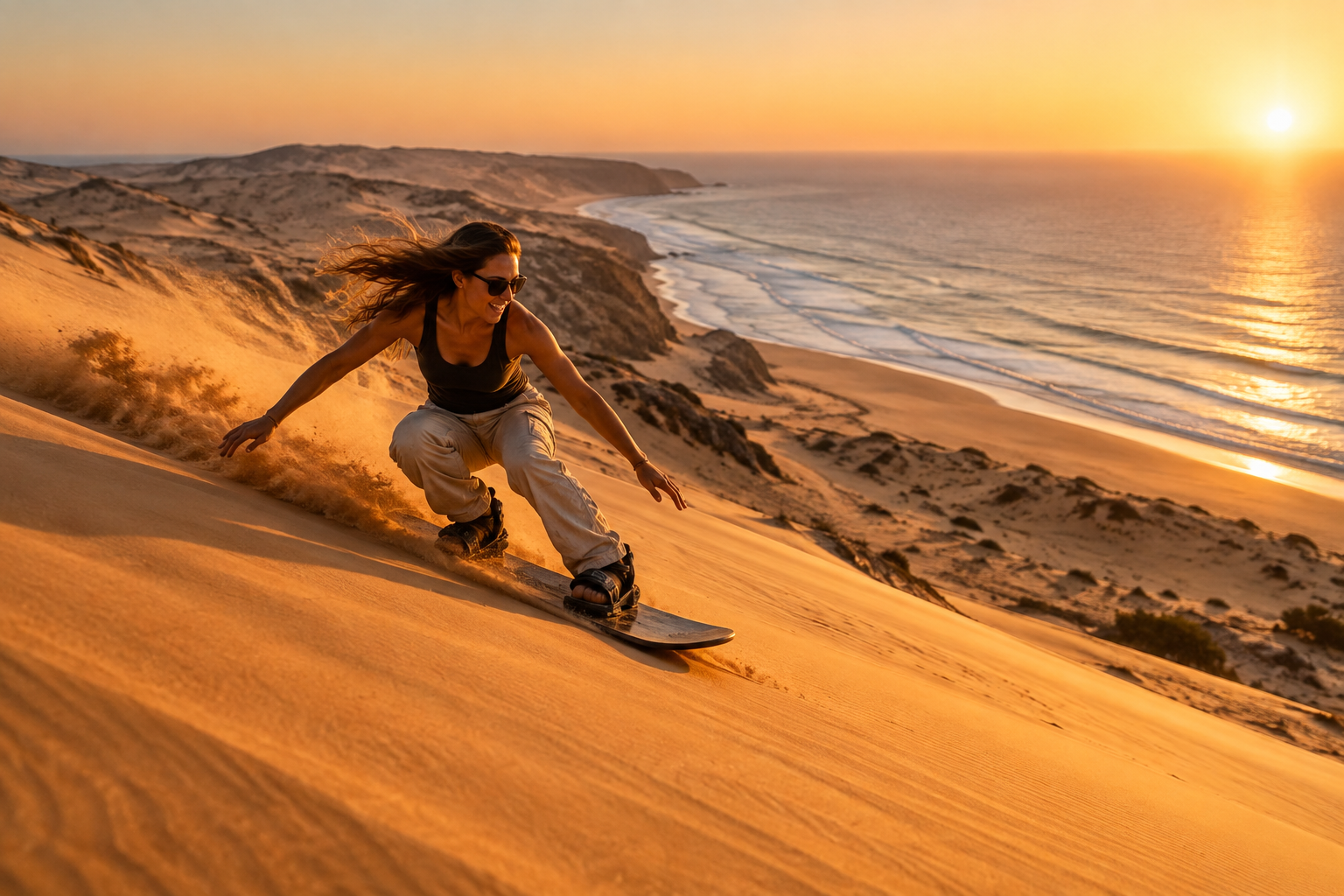 Timliline Sandboarding